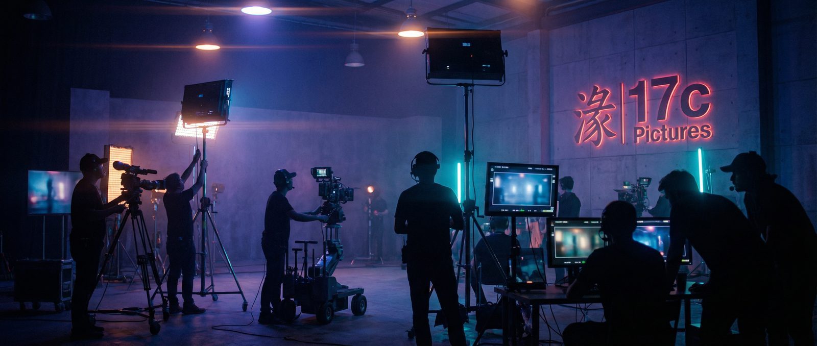 17c影视传媒视频制作现场